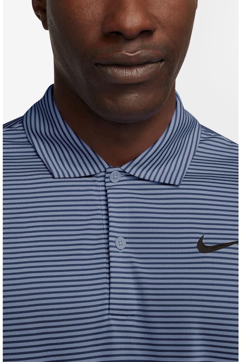 Core Dri-FIT Golf Polo, Alternate, color, LIGHT CARBON/ MIDNIGHT NAVY