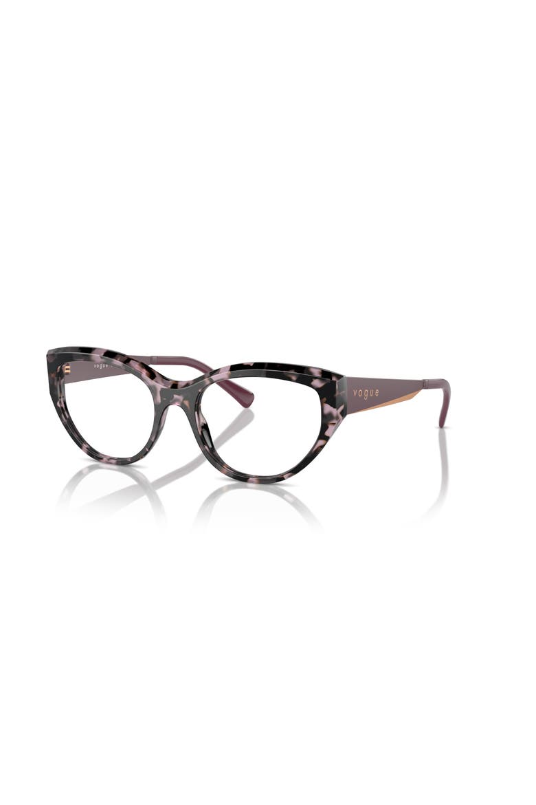 51mm Irregular optical glasses, Main, color, Tortoise