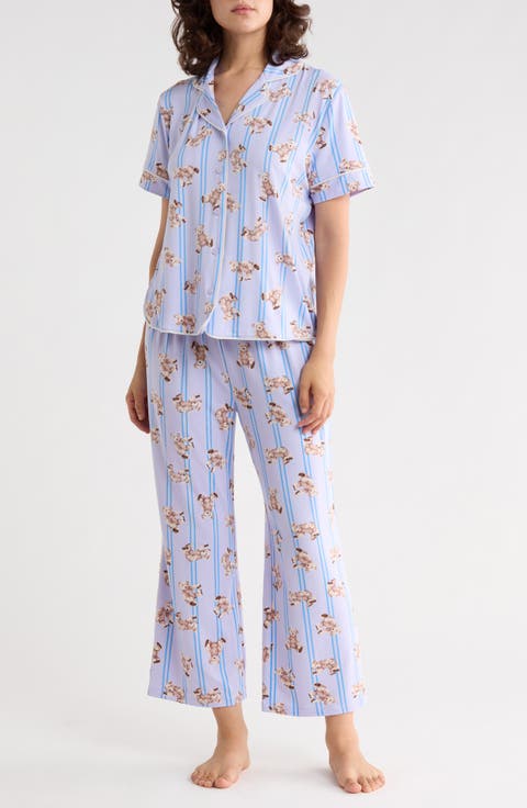 Quiet Night Crop Pajamas