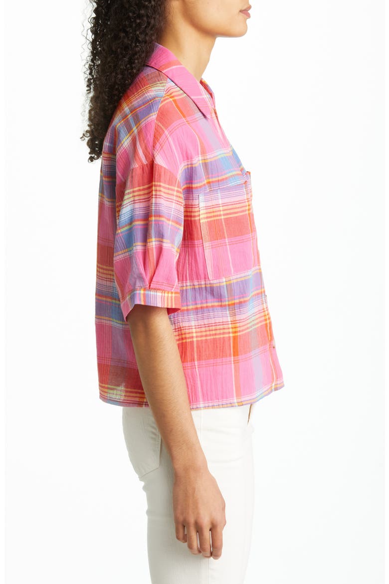 Easy Pocket Button-Up Shirt, Alternate, color, SUNNY MADR