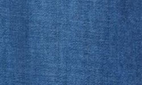 Frank & Eileen Utility Denim Joggers In Washed Blue