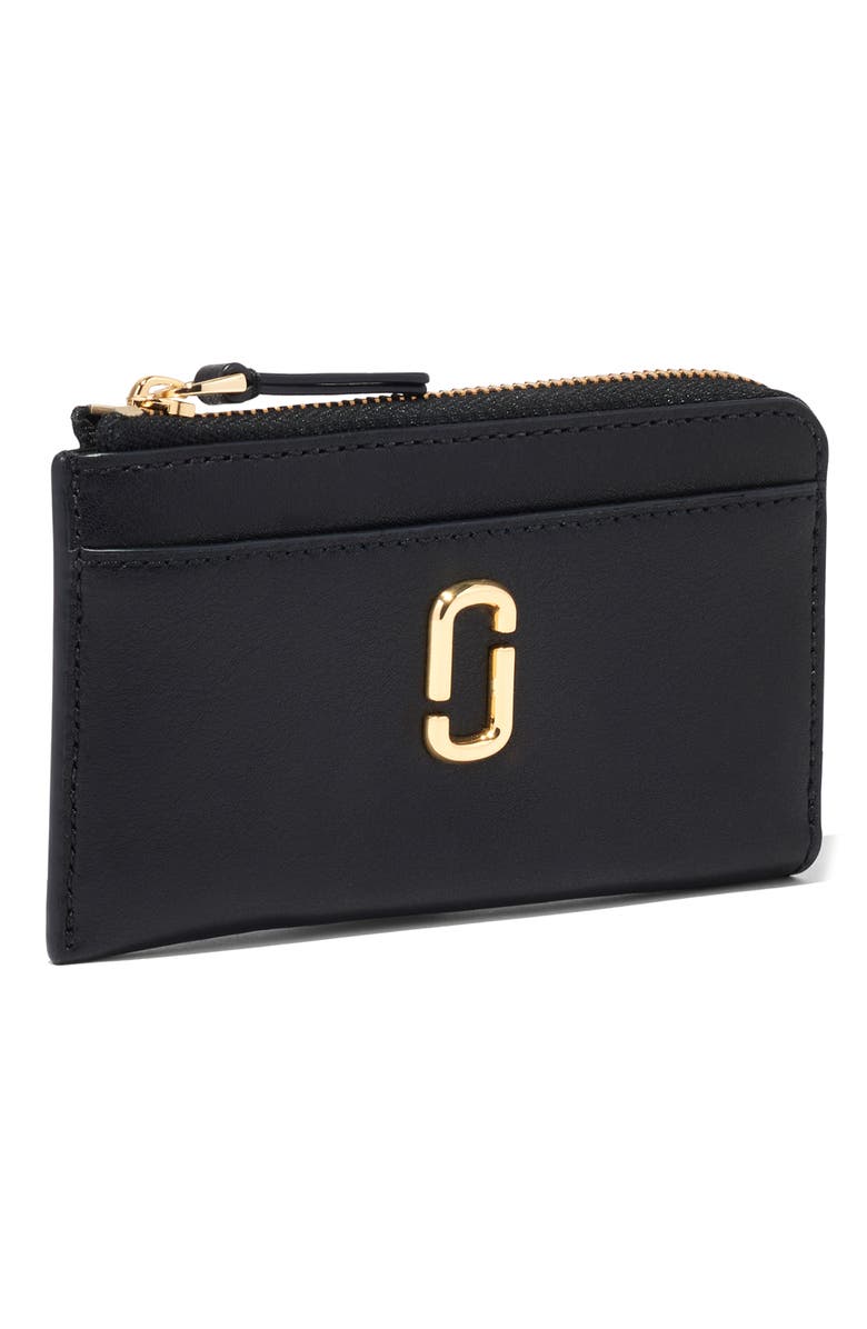 Marc Jacobs The J Marc Top Zip Card Case, Alternate, color,