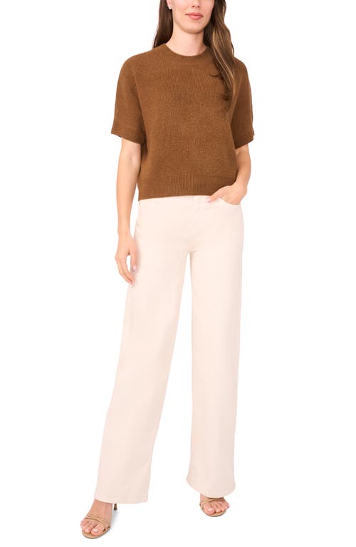 Halogen ® Short Sleeve Sweater In Multi