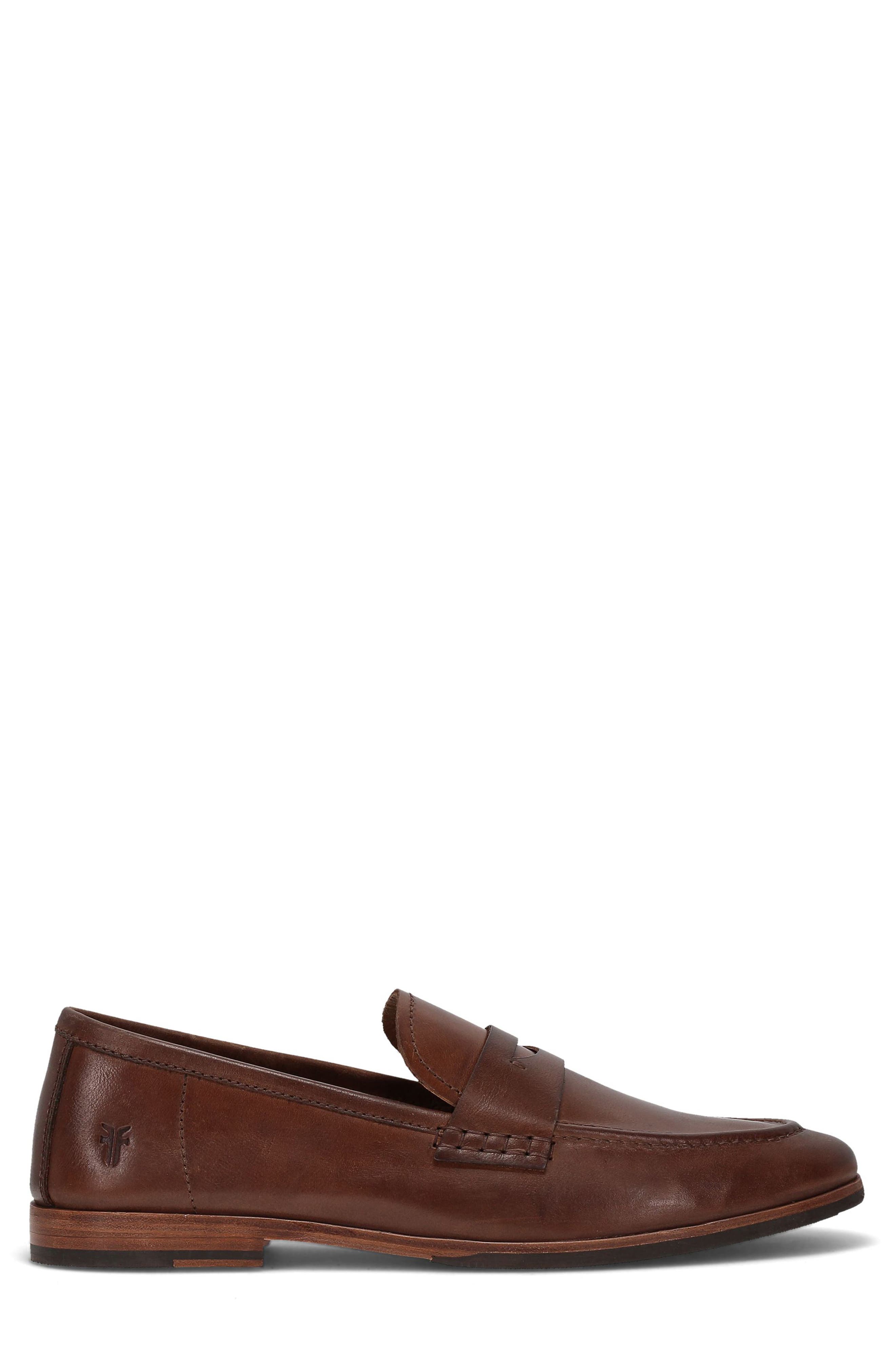 Graham Penny Loafer, Alternate, color, SADDLE