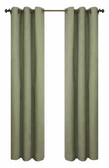 Set of 2 Cotton Curtain Panels