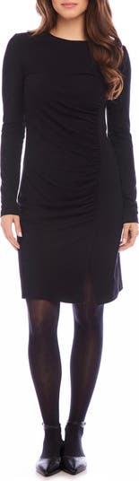 Karen Kane Ruched Long Sleeve Dress Nordstrom