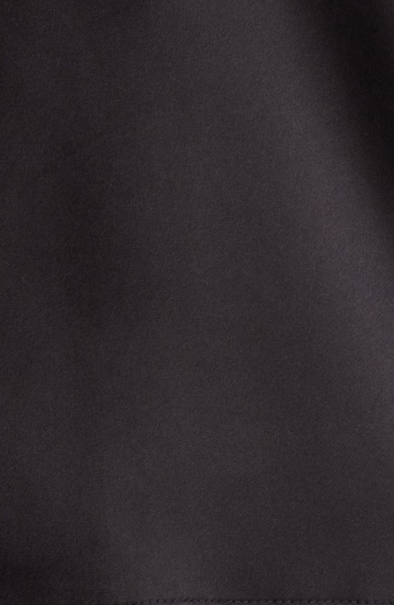 Open Edit Boxy Everyday Satin Pajamas, Alternate, color, Black