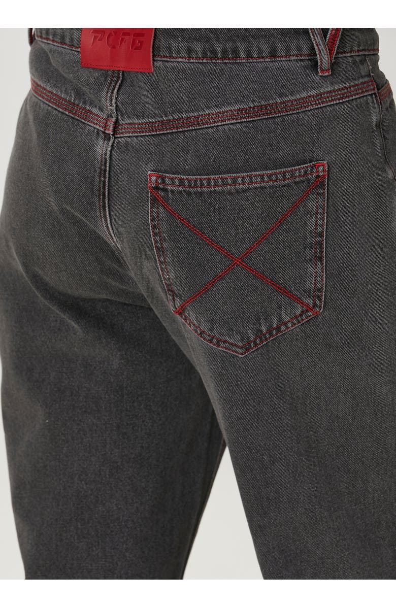 PCFG Pure Cotton Regular Fit Denim Pant, Alternate, color, Black