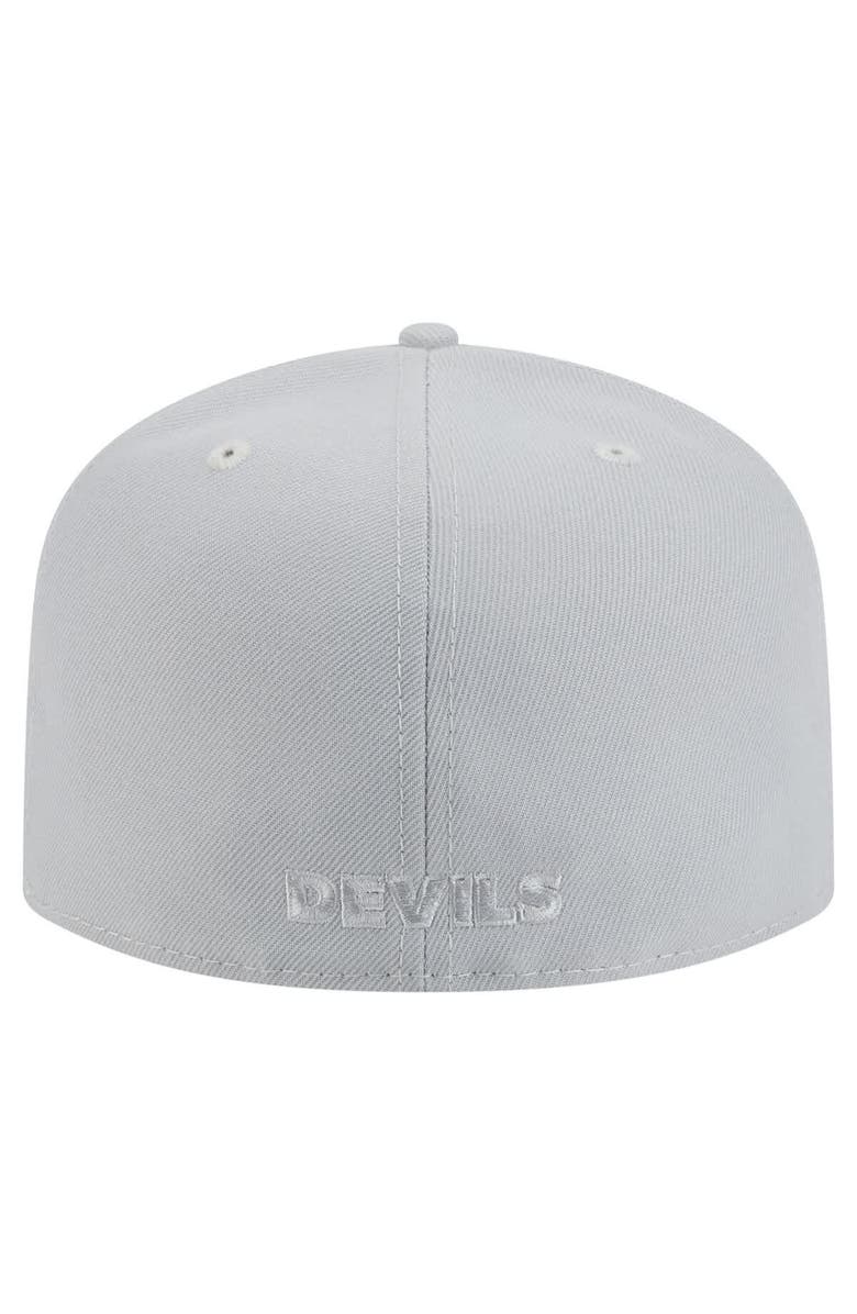 New Era Men's New Era Gray New Jersey Devils Color Pack A-Frame 59FIFTY Fitted Hat, Alternate, color, 