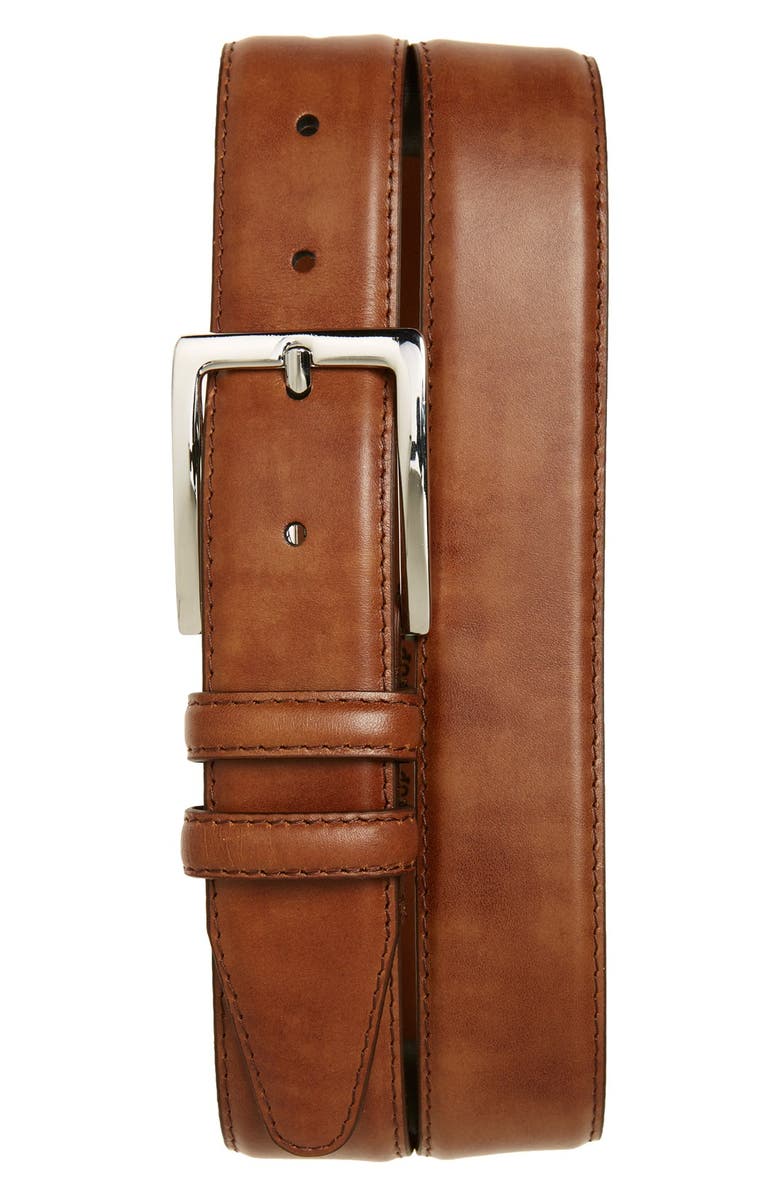 NORDSTROM MEN'S SHOP Leather Belt, Main, color,