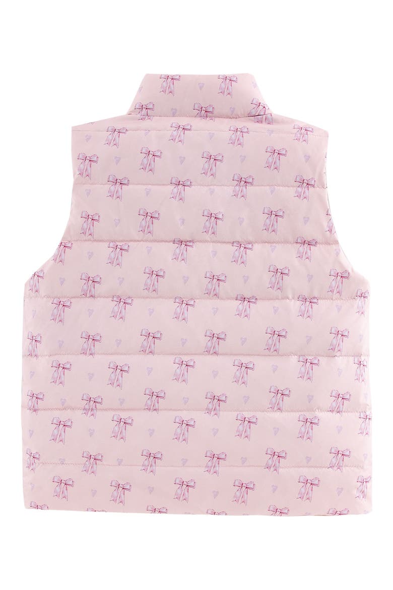 Kids' Casey Reversible Down Puffer Vest, Alternate, color, PINK