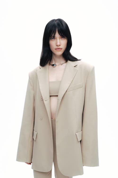 NOCTURNE NOCTURNE OVERSIZED BLAZER JACKET