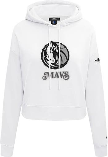 売れ筋商品|||プロスタンダード カットソー トップス レディース Women's White Dallas Mavericks 2024/25 City Edition Chenille Applique Cropped Pullover Hoodie White PRO STANDARD Women's Pro Standard White Dallas Mavericks