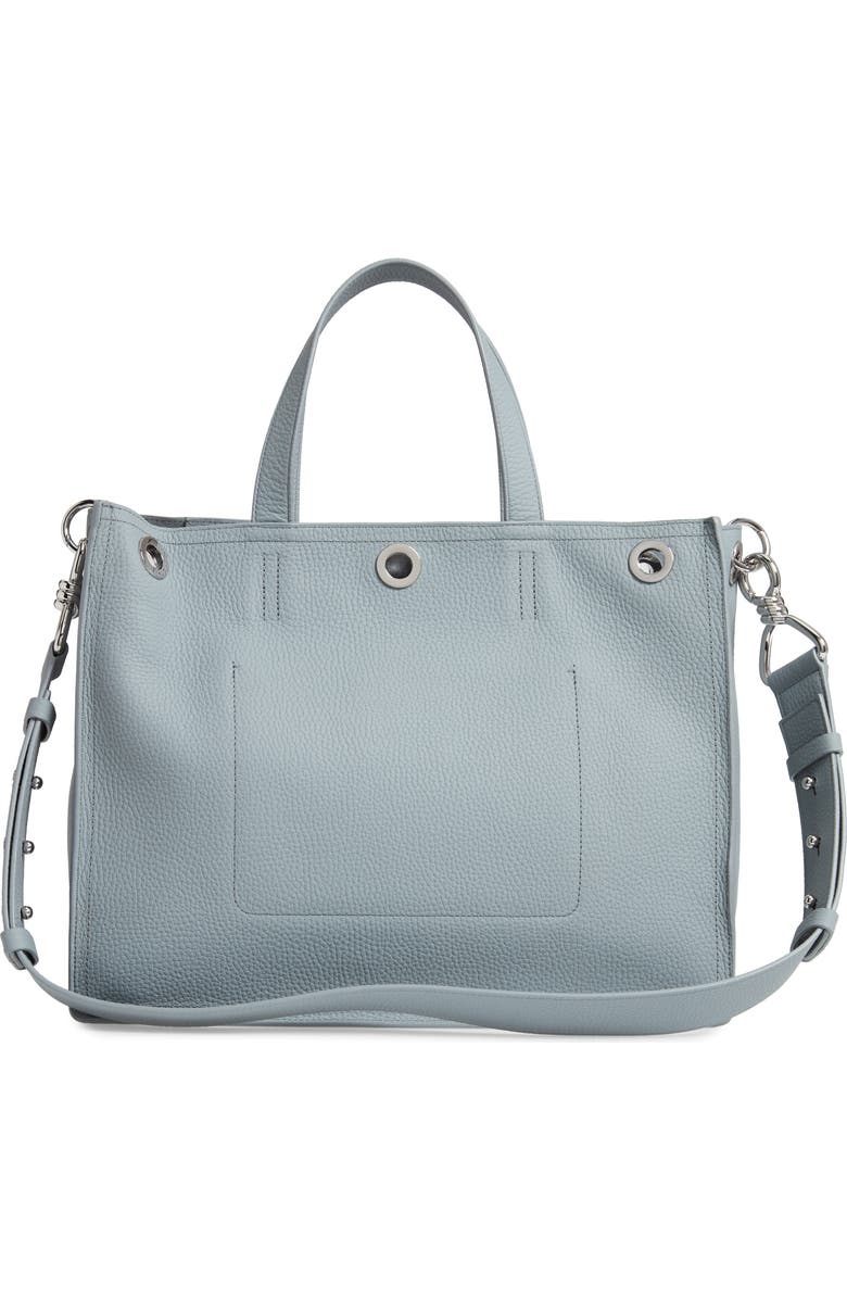 AllSaints Captain Leather Tote, Alternate, color,