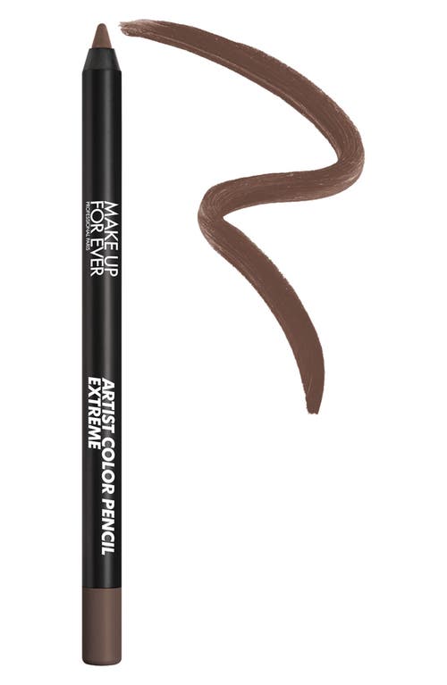 Make Up For Ever Artist Color Pencil Extreme Waterproof Lip Liner in 612 - Dimensional Dark Brown 