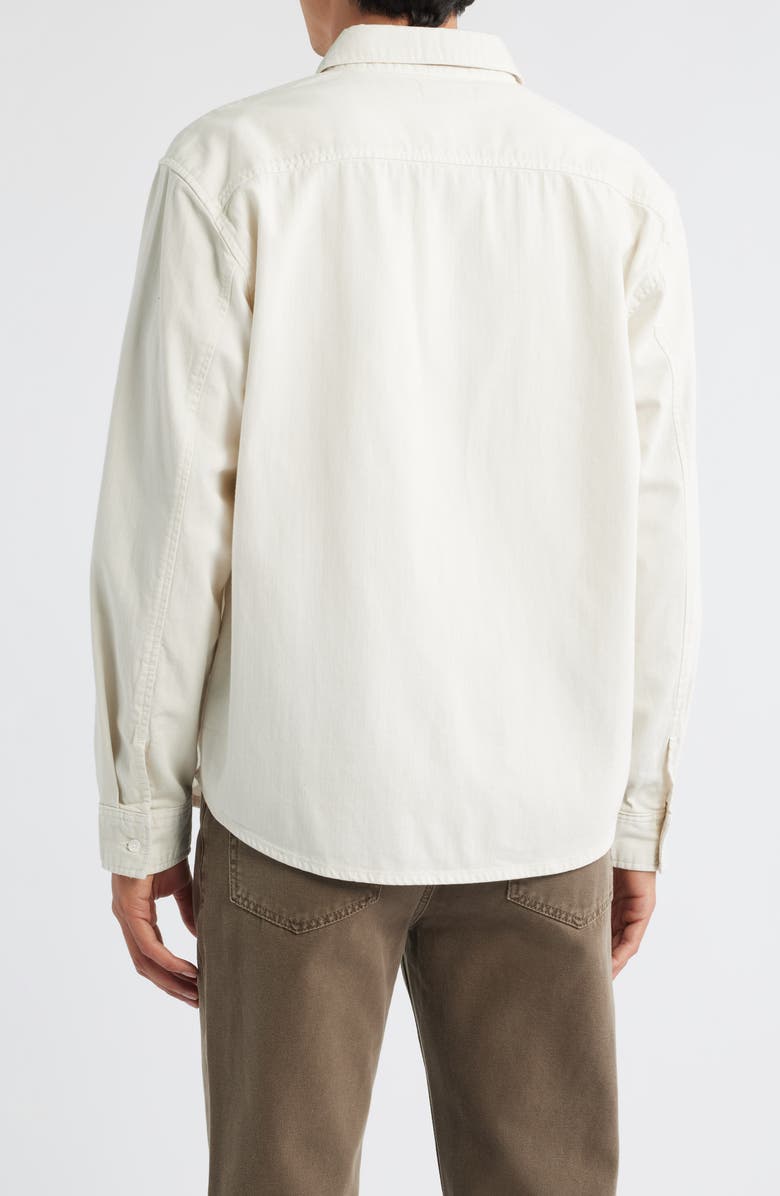 FRAME Modern Button-Up Shirt, Alternate, color, Warm White