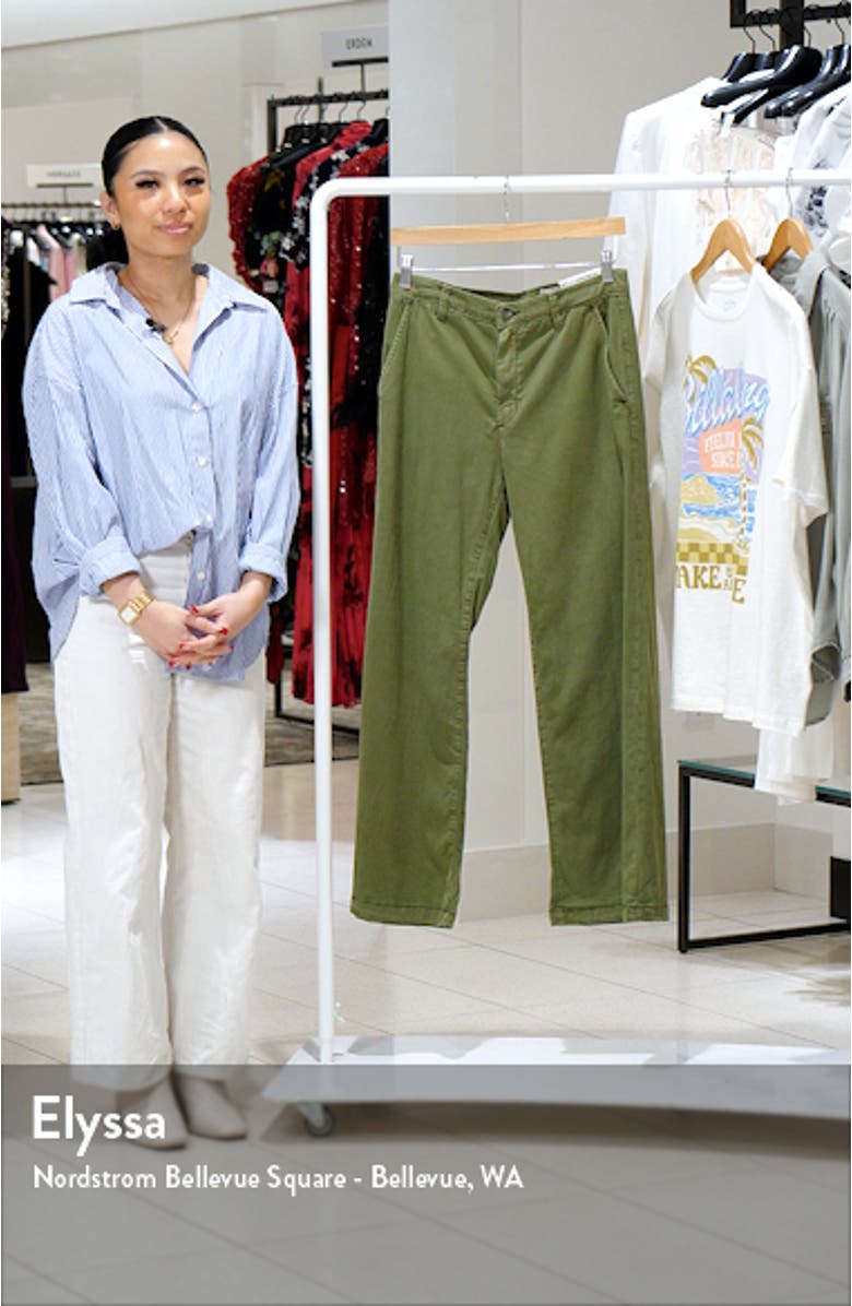 Caden Twill Wide Leg Pants, sales video thumbnail