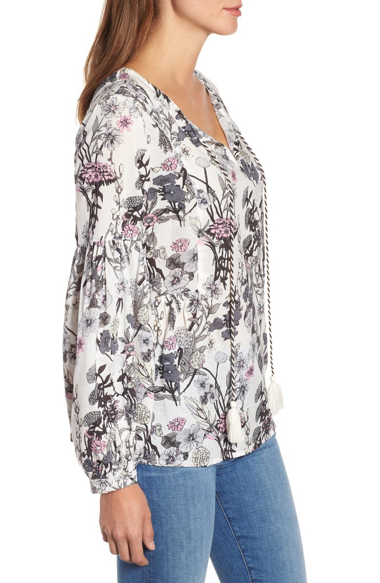 Caslon<sup>®</sup> Woven Print Top, Alternate, color, 