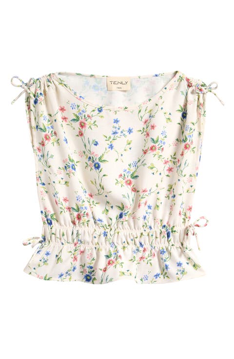 Kids' Dream Ruched Peplum Top (Big Kid)