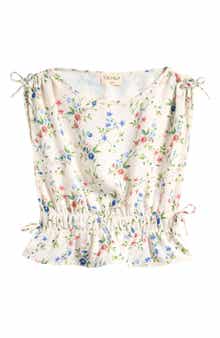 Kids' Dream Ruched Peplum Top