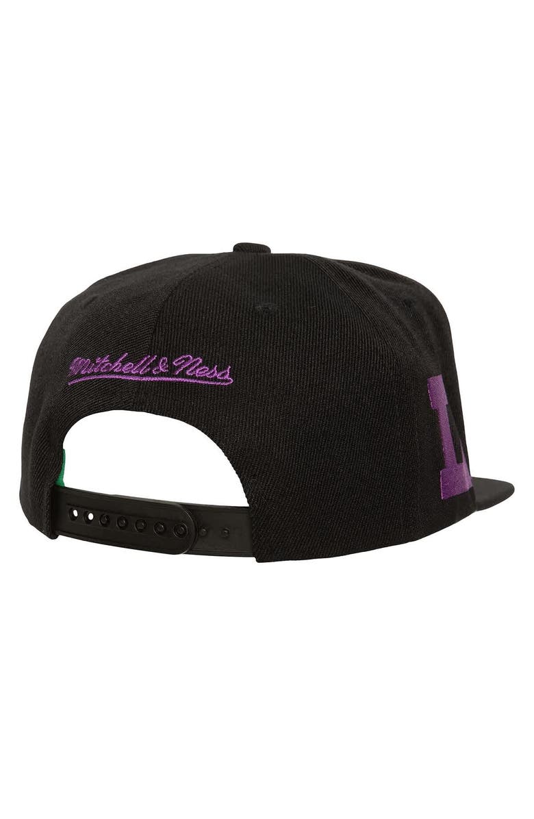 Mitchell & Ness Men's Mitchell & Ness  Black LSU Tigers Triple Play Snapback Hat, Alternate, color, 