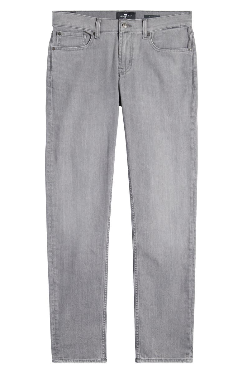 PURPLE BRAND Coated Straight Leg Jeans, Main, color,