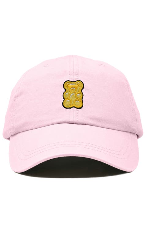 Yellow Gummy Embroidered Dad Cap