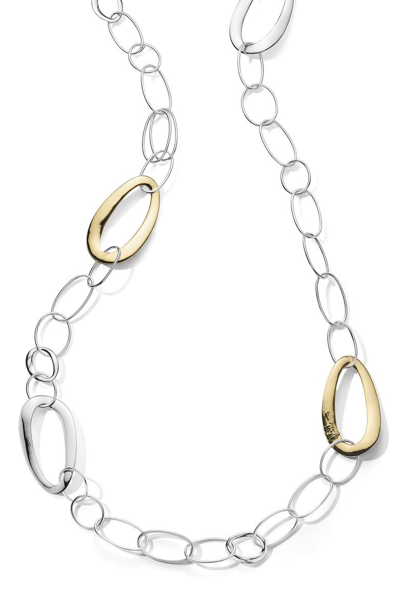 Chimera Classico Cherish Long Chain Necklace, Main, color, SILVER