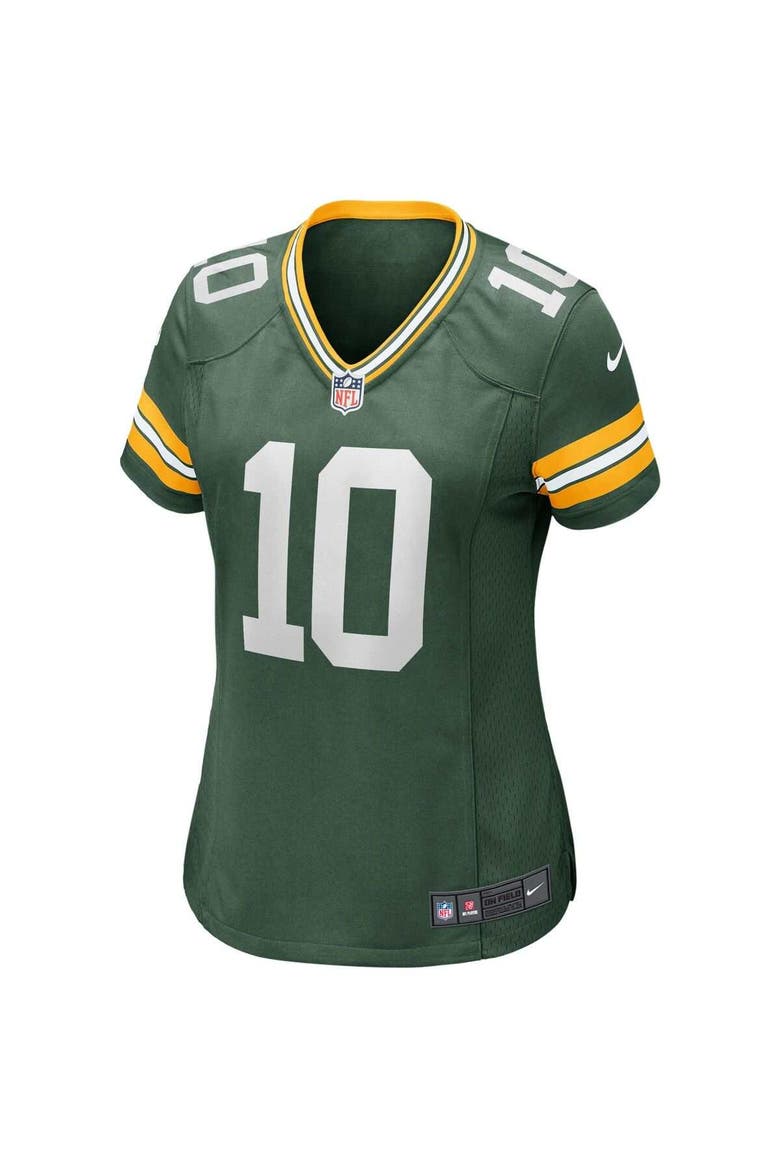 Women's Nike Jordan Love Green Green Bay Packers Game Jersey, Alternate, color, Green