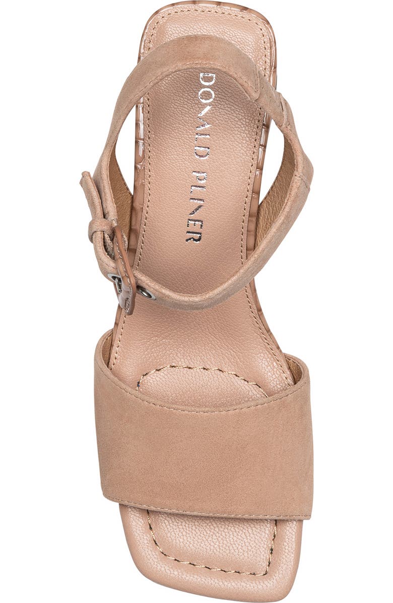 Donald Pliner City Sandal, Alternate, color, Rosette