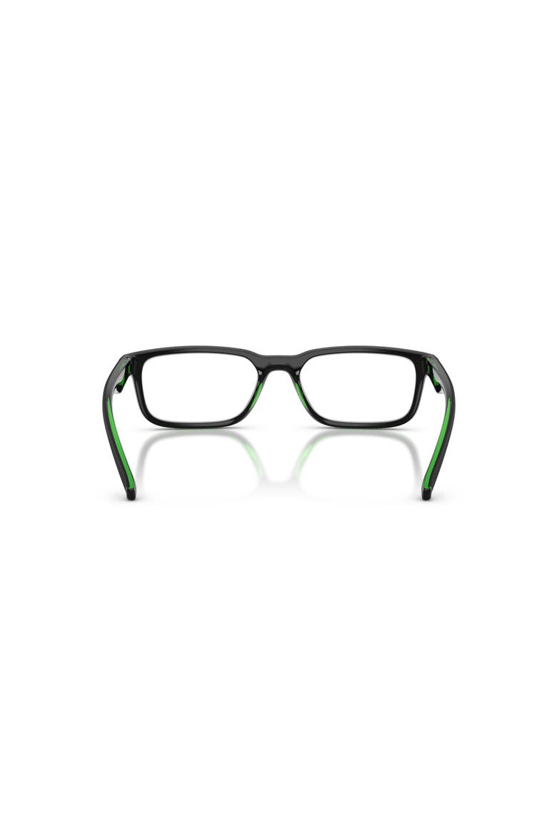 55mm Rectangle optical glasses, Alternate, color, Black