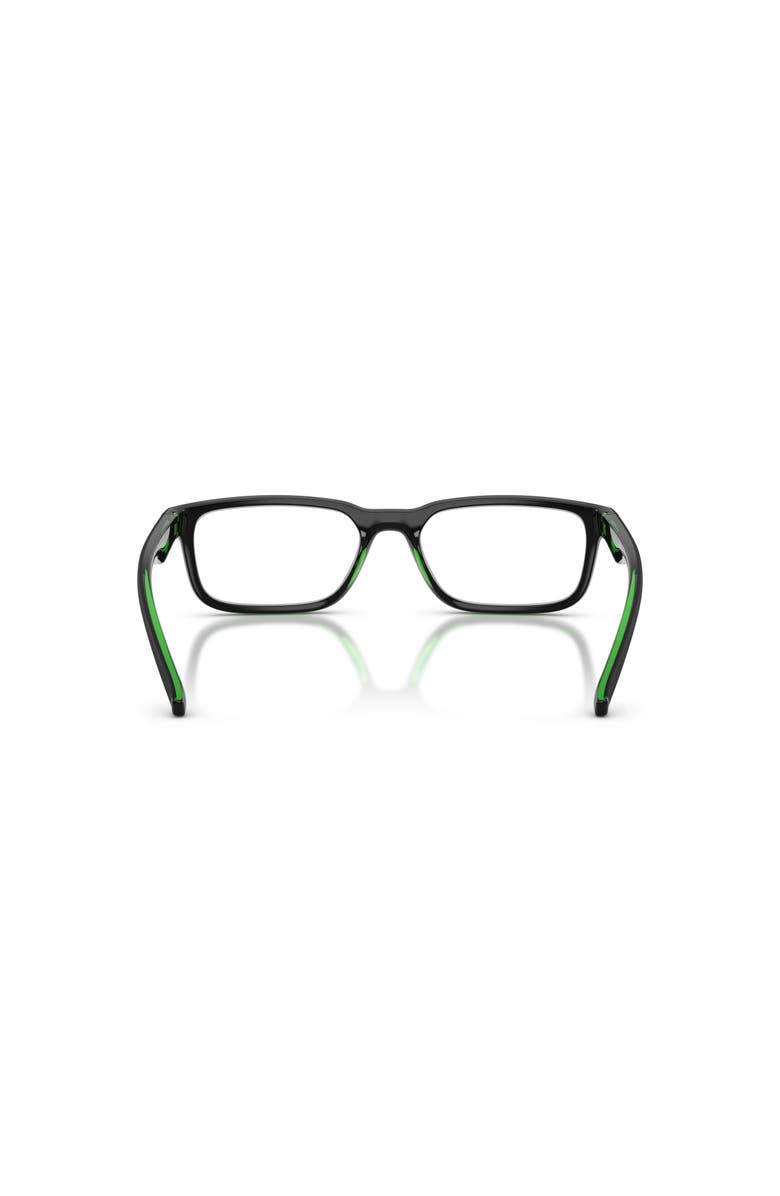 ARNETTE 55mm Rectangle optical glasses, Alternate, color, Black