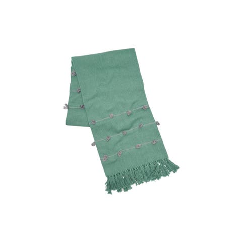 Tabb Surf & Boulder Super Soft Cozy Accent Accent Throw Blanket