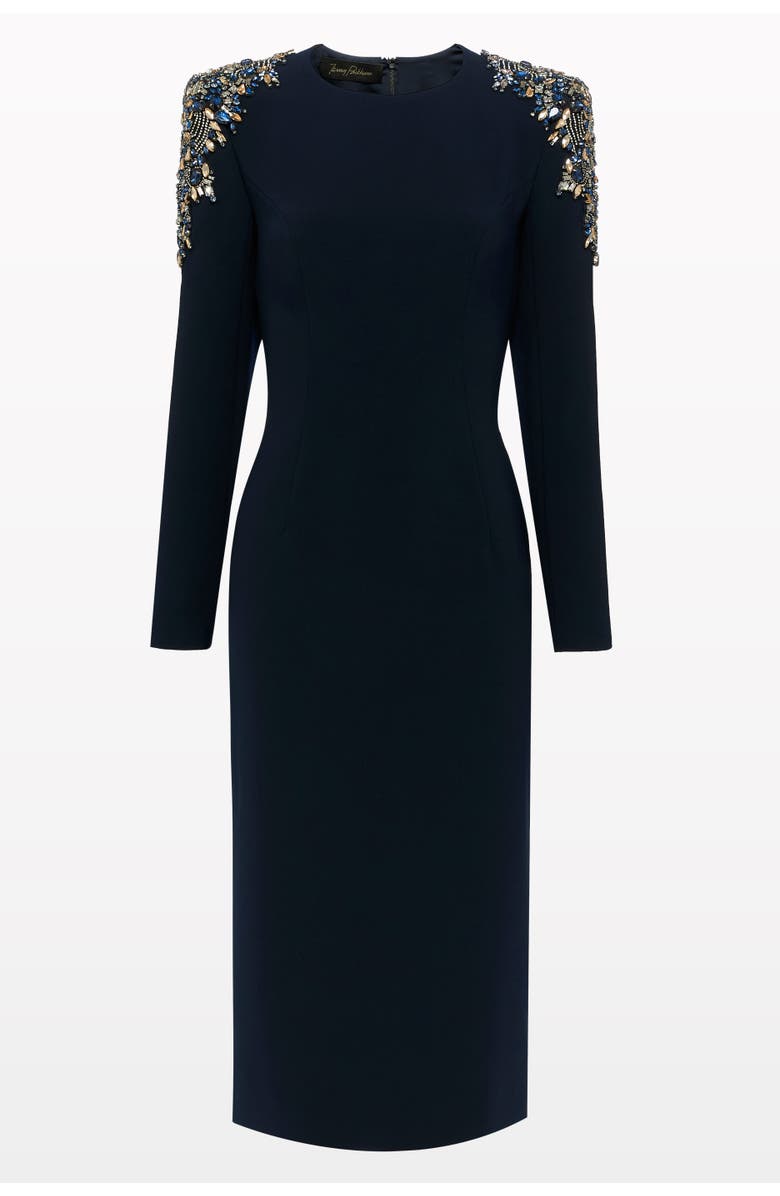 Jenny Packham Isla Dress, Main, color, Midnight Kiss