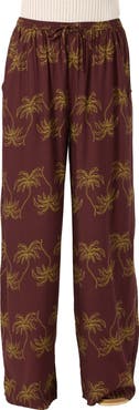 O'Neill Rosalie Palm Stripe Pants