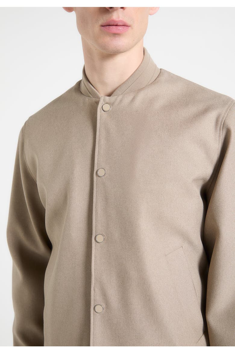 Savin Tailored Bomber Jacket, Alternate, color, Beige