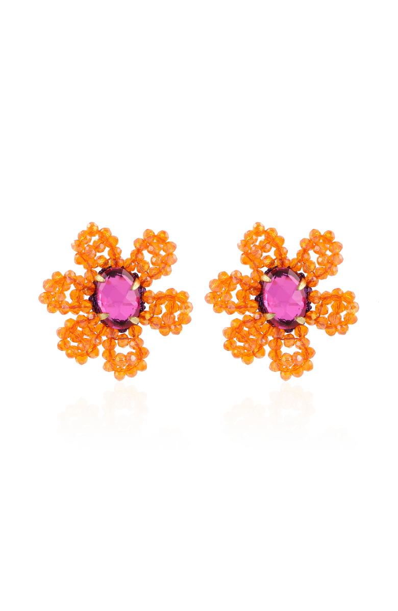LOTT.gioielli CE SI Blooming Flower M - Orange/Fuchsia, Main, color, Orange/Fushia