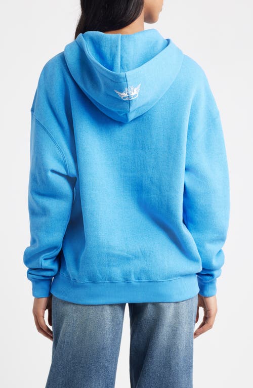 Boys Lie Charmer Racer Hoodie In Blue