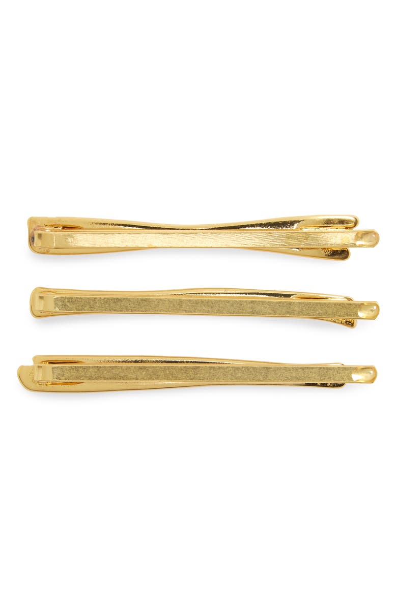 Madewell 3-Pack Crumpled Hair Pins, Alternate, color, 