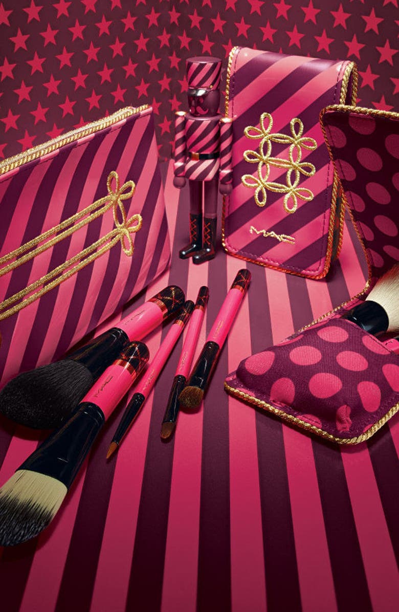MAC Cosmetics MAC Nutcracker Sweet Mini Essential Brush Kit, Alternate, color, 