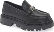 Roberto Cavalli Logo Platform Lug Loafer