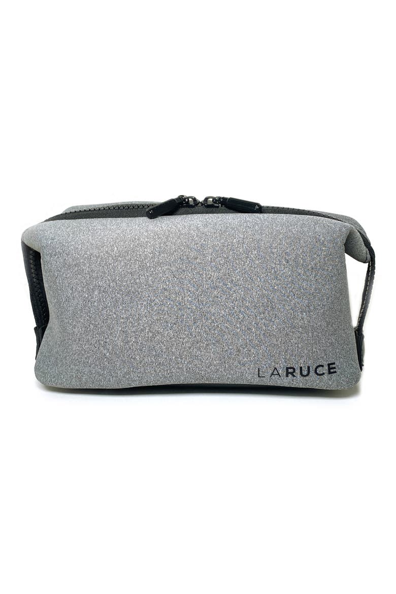 The Mel Makeup Bag, Alternate, color, GREY