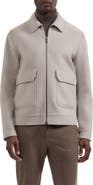 Bugatchi Wool Blend Blouson Jacket