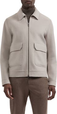 Bugatchi Wool Blend Blouson Jacket