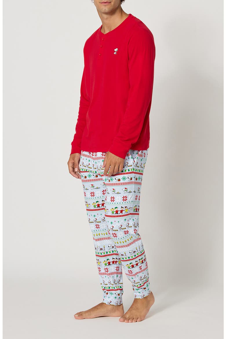Peanuts Winter Parade Pajamas, Alternate, color, PEANUTS WINTER PARADE