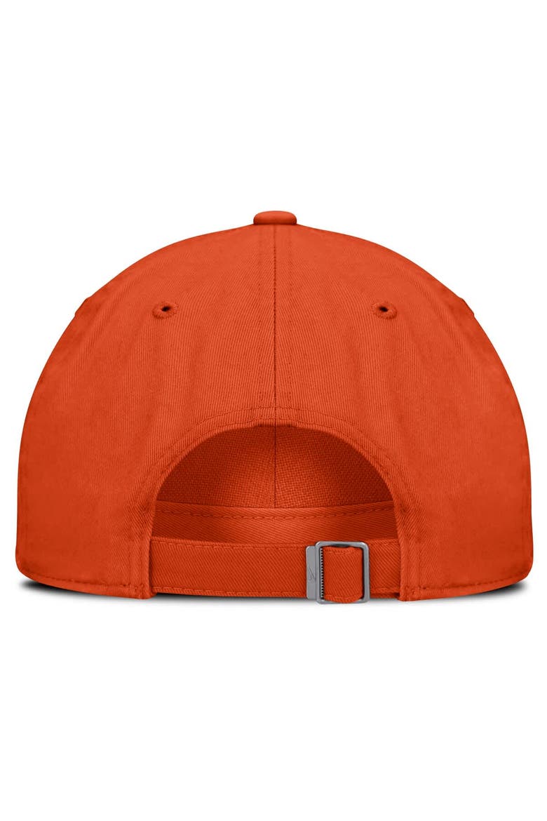 Men's Nike Orange Clemson Tigers 2025 On-Field Club Adjustable Hat, Alternate, color, Orange