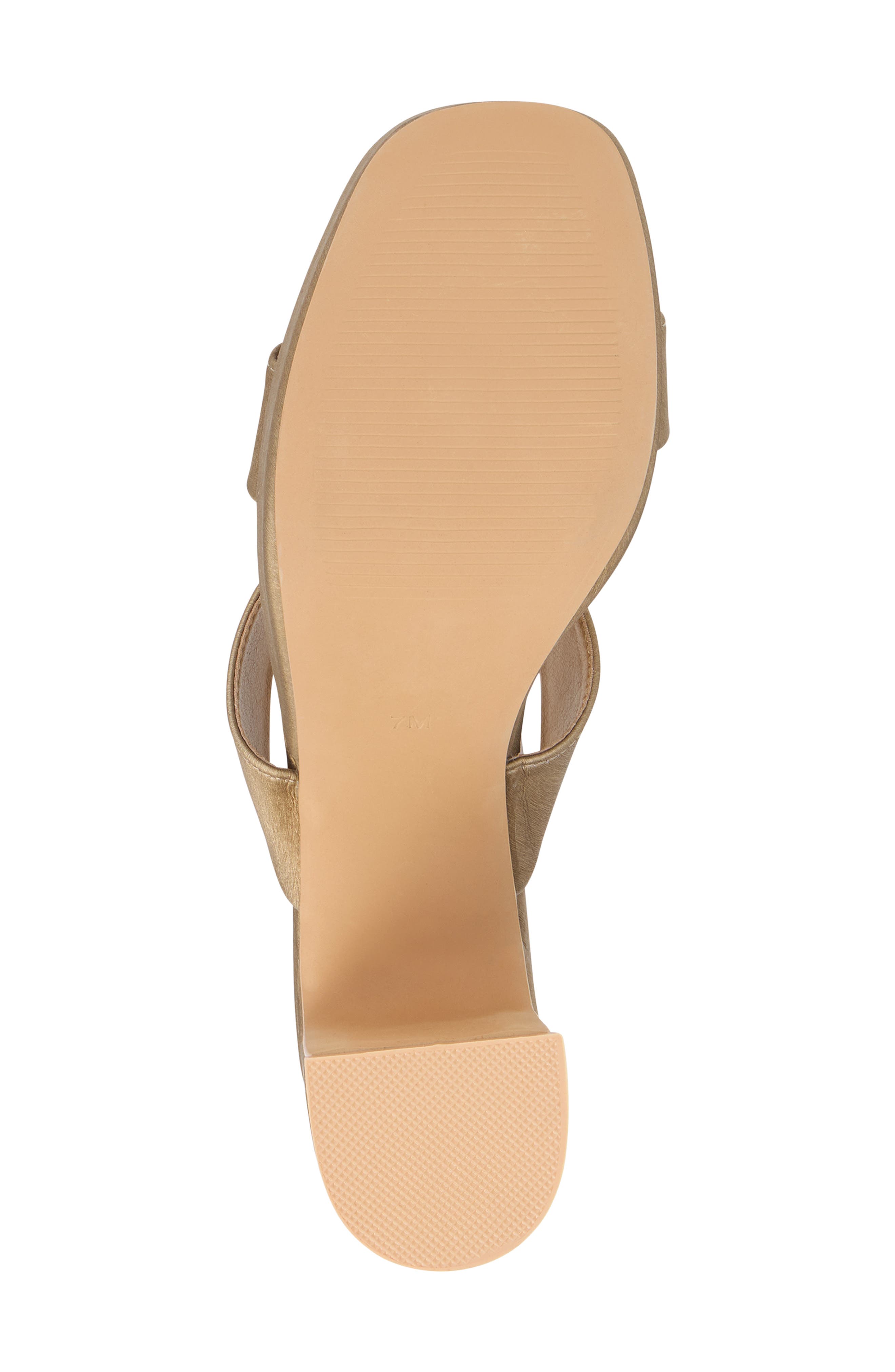 Delancey Platform Slide Sandal, Alternate, color, HONEY