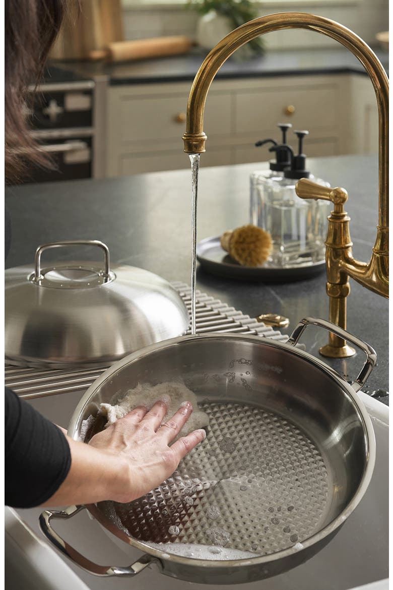 Original-Profi Collection Stainless Steel Serving Pan, Alternate, color, Stainless Steel
