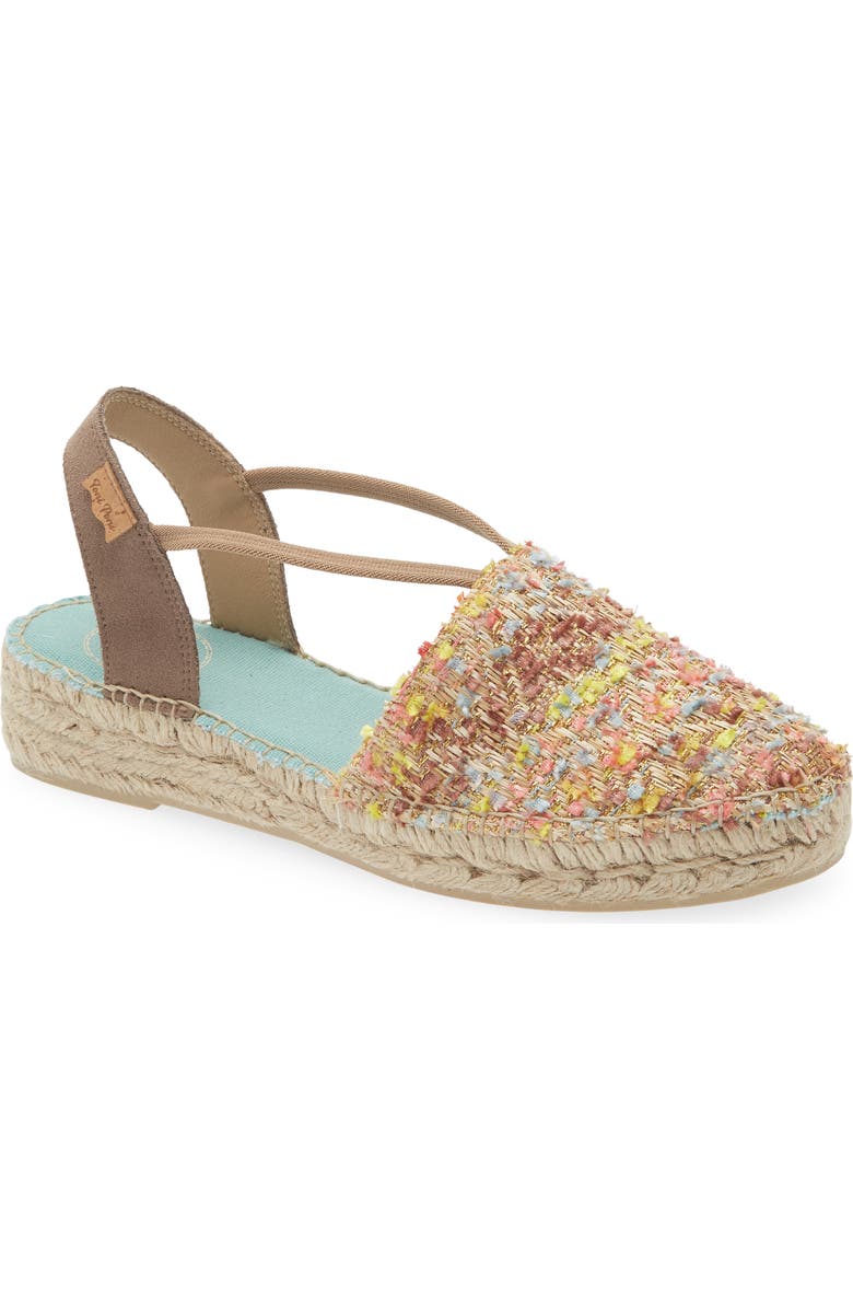 Toni Pons Elsa Espadrille Flat, Main, color, Multi