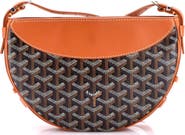 Pre-Owned Goyard Hirondelle Shoulder Bag Coated Canvas and Leather